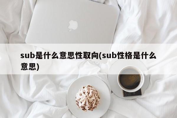 sub是什么意思性取向(sub性格是什么意思)